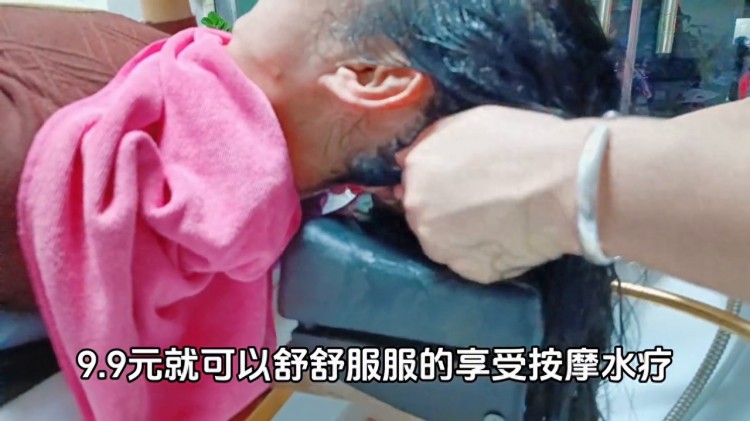 桂林最便宜的洗头被小胖找到了还包括水疗和按摩才9